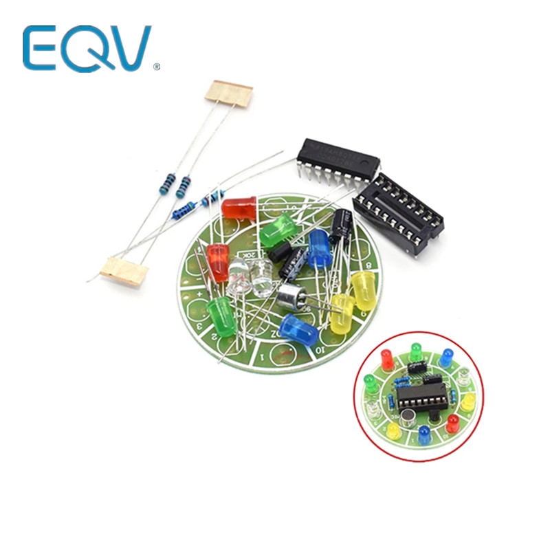 Diy Electronics Lab - CD4017 kit luce LED rotante con