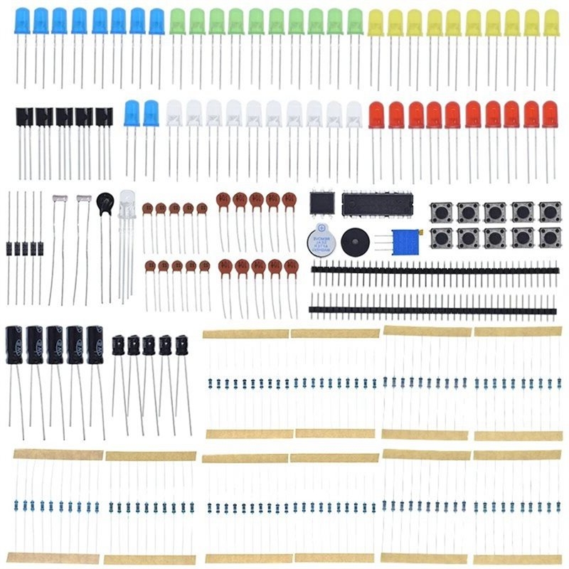 Diy Electronics Starter Kit - B29C-Per Arduino UNO e Raspberry Pi,