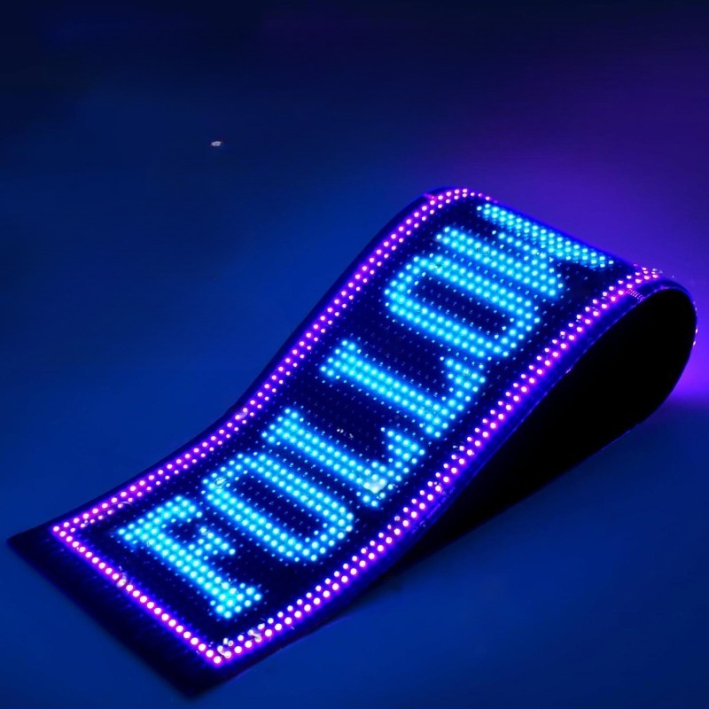 Diy Electronics Stores - Display flessibile Cartellone elettronico Negozio Pubblicità