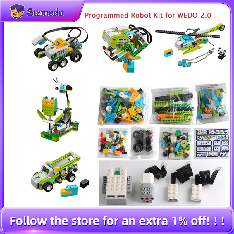 Diy Electronics Toys - STEM We-do2.0 45300 Kit di programmazione