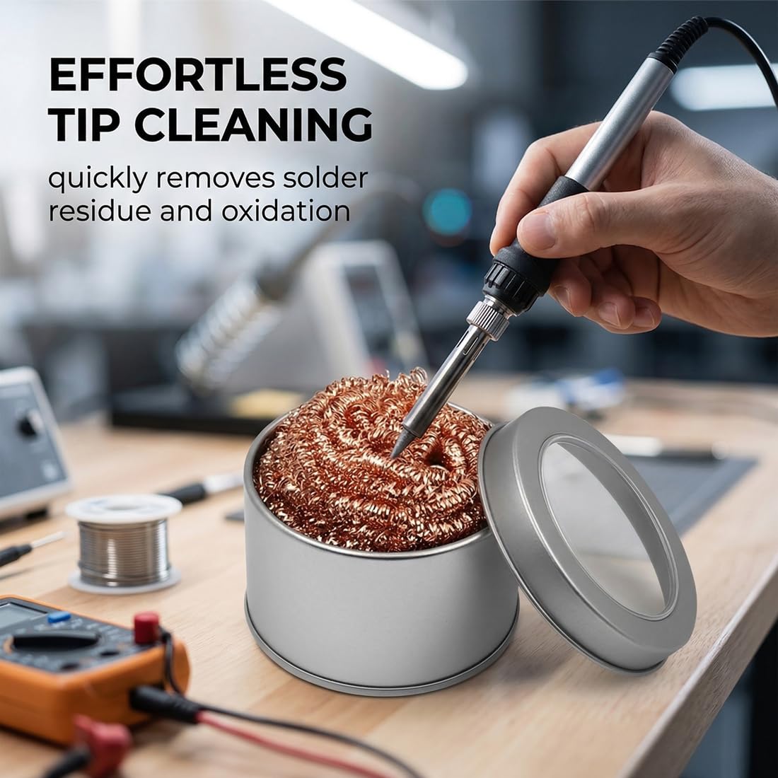 Diy Electronics Cleaner - Strumento per la pulizia della punta