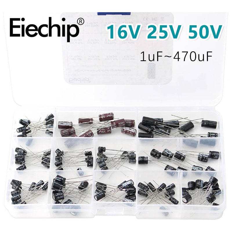 Capacitor Kit Assortment - Kit di assortimento di condensatori elettrolitici