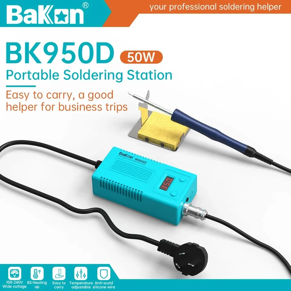 Diy Electronics Hobby - Stazione di Saldatura Digitale Bakon BK950D