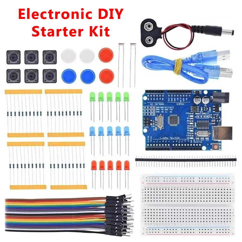 Diy Electronics Lab - Kit Elettronico Fai-da-Te per Scheda Arduino