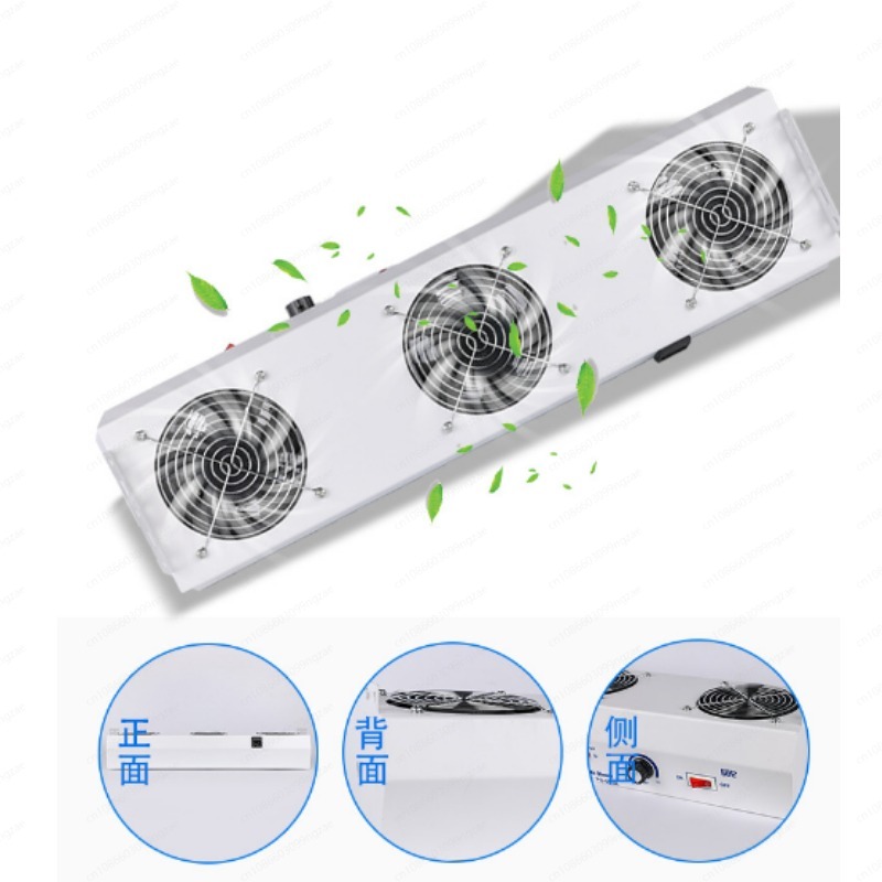 Diy Electronics Workshop - Ventilatore a 3 pale con ioni,