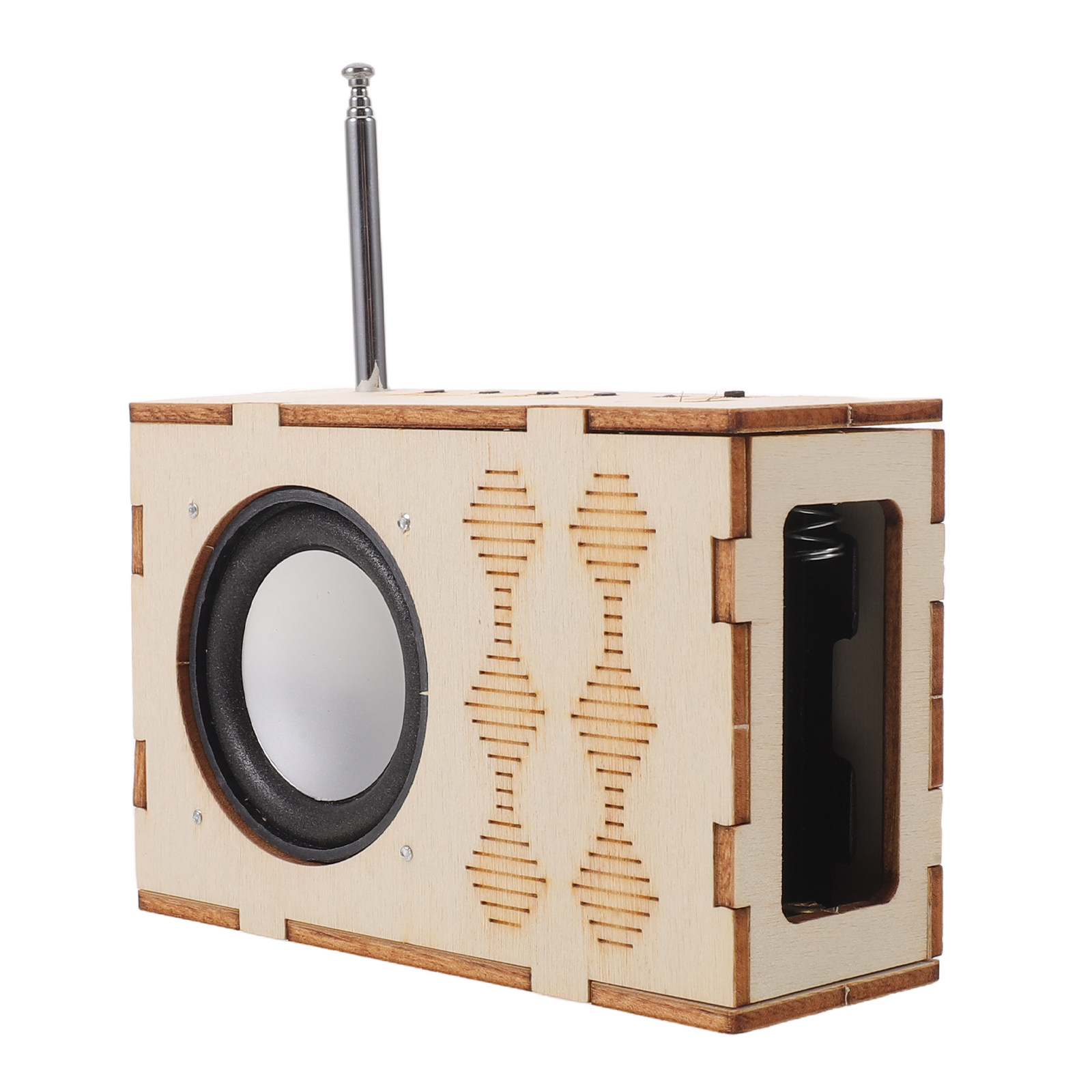 Diy Electronics Projects For Kids - Kit Radio con Supporto in Legno,