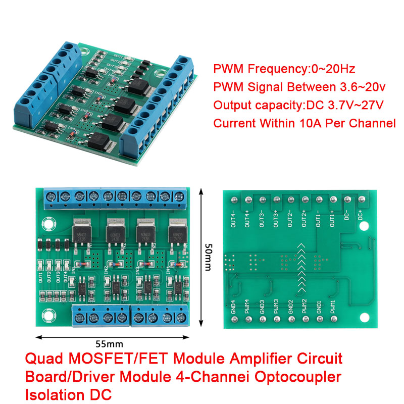 Diy Electronics Motor - Modulo Elettronico DIY MOS FET F5305S
