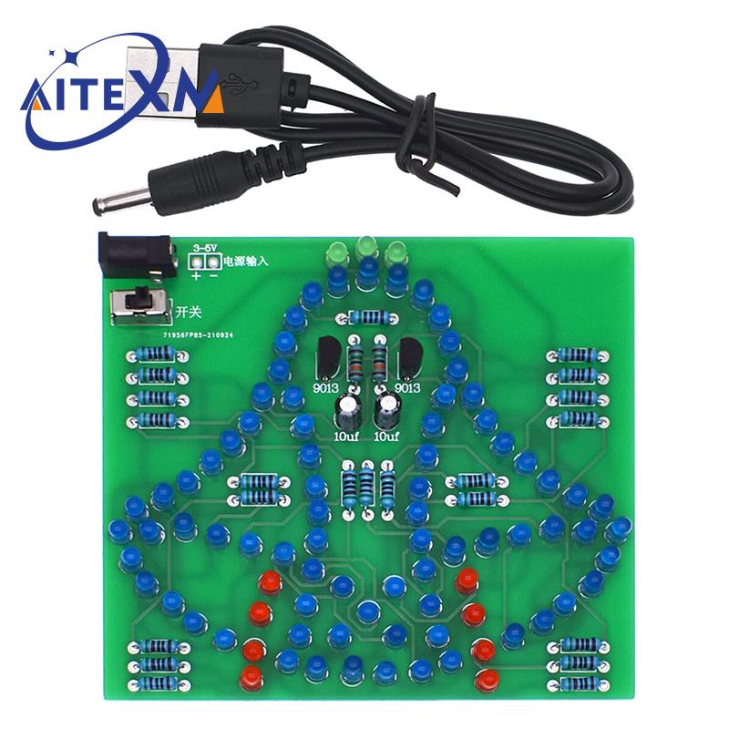 Diy Analog Electronics - DC 3-5V FAI DA TE LED