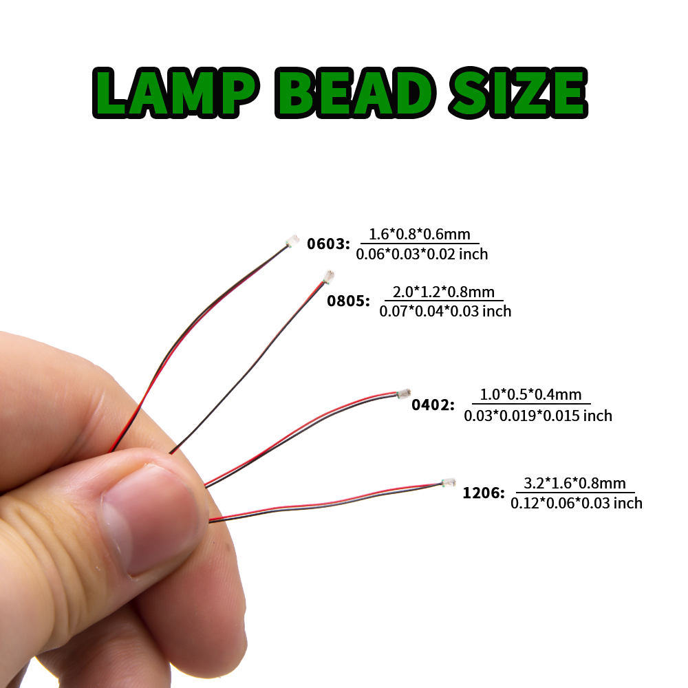 Diy Home Electronics Projects - Set di 10 Micro LED Pre-Saldati