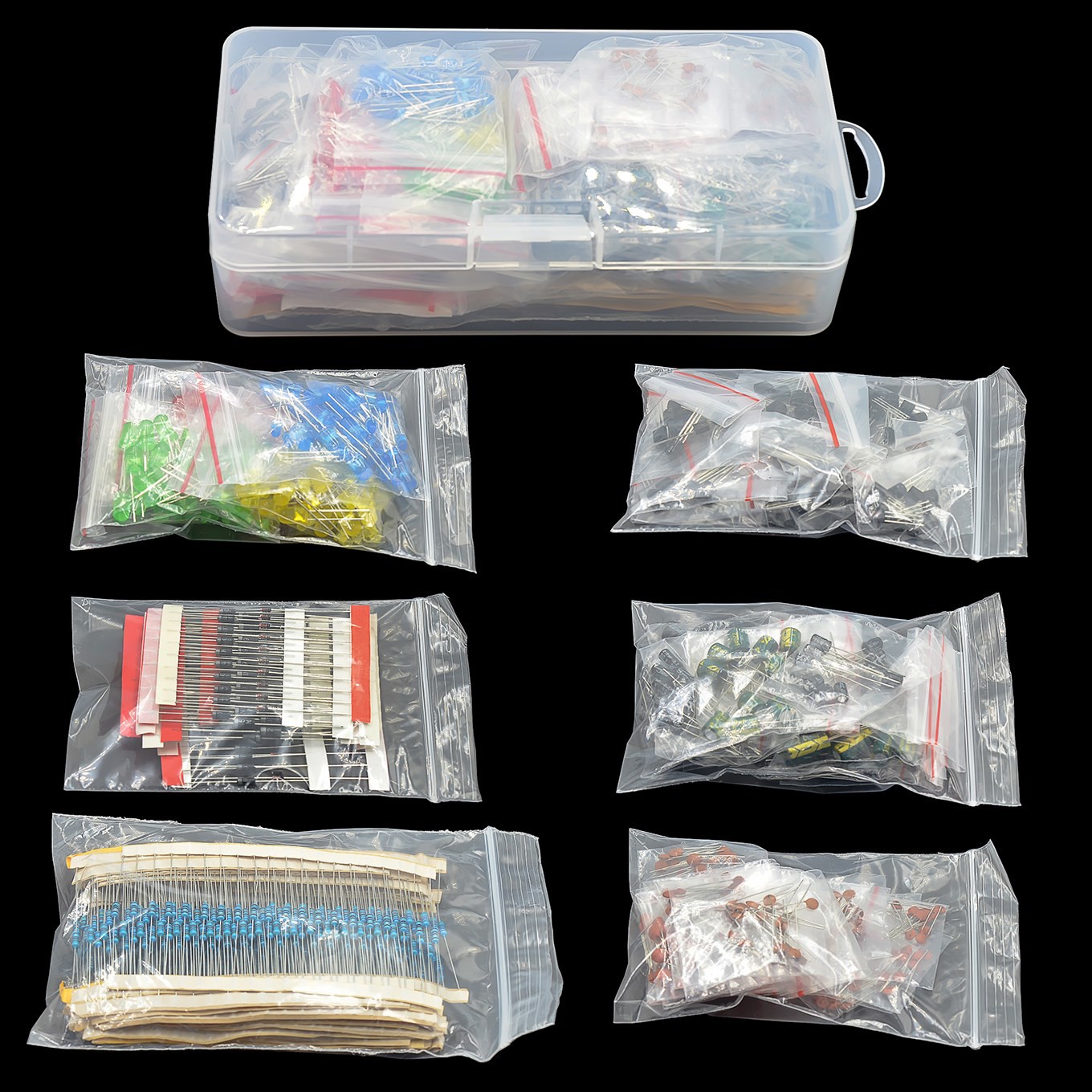 Capacitor Kit Assortment - Kit di componenti elettronici Kit di