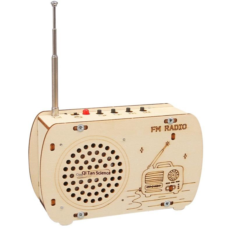 Diy Electronics Projects For Kids - Kit Radio FM in Legno Fai-da-Te,