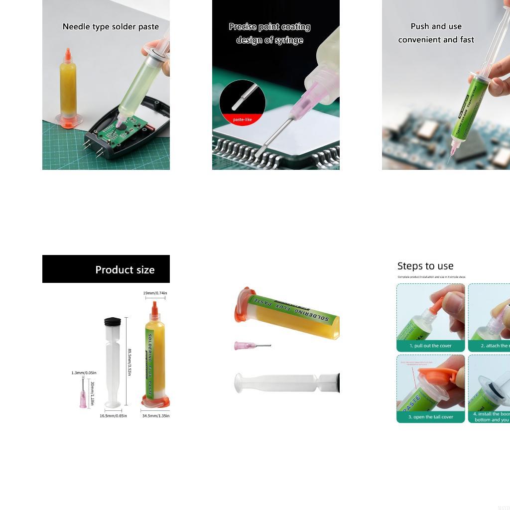 Diy Electronics Flux - Pasta saldante per flusso saldatura da
