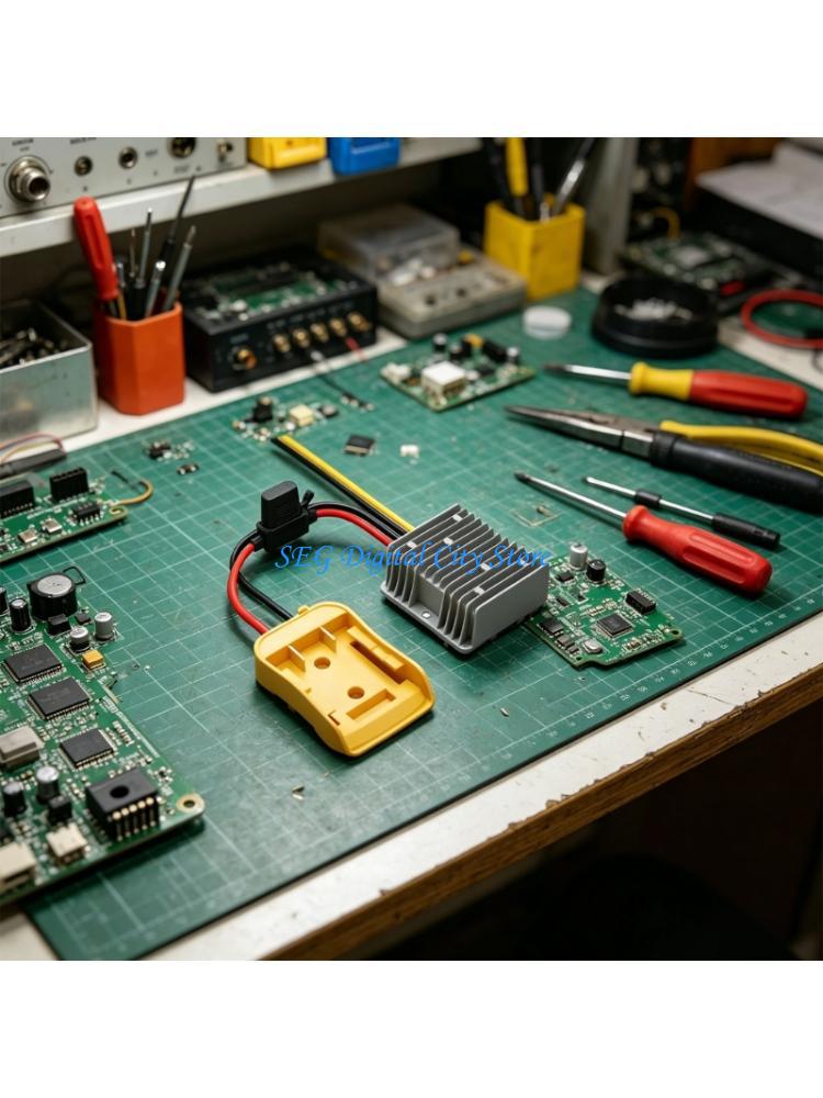 Diy Electronics Workshop - Modulo convertitori potenza adattatore batteria U75B