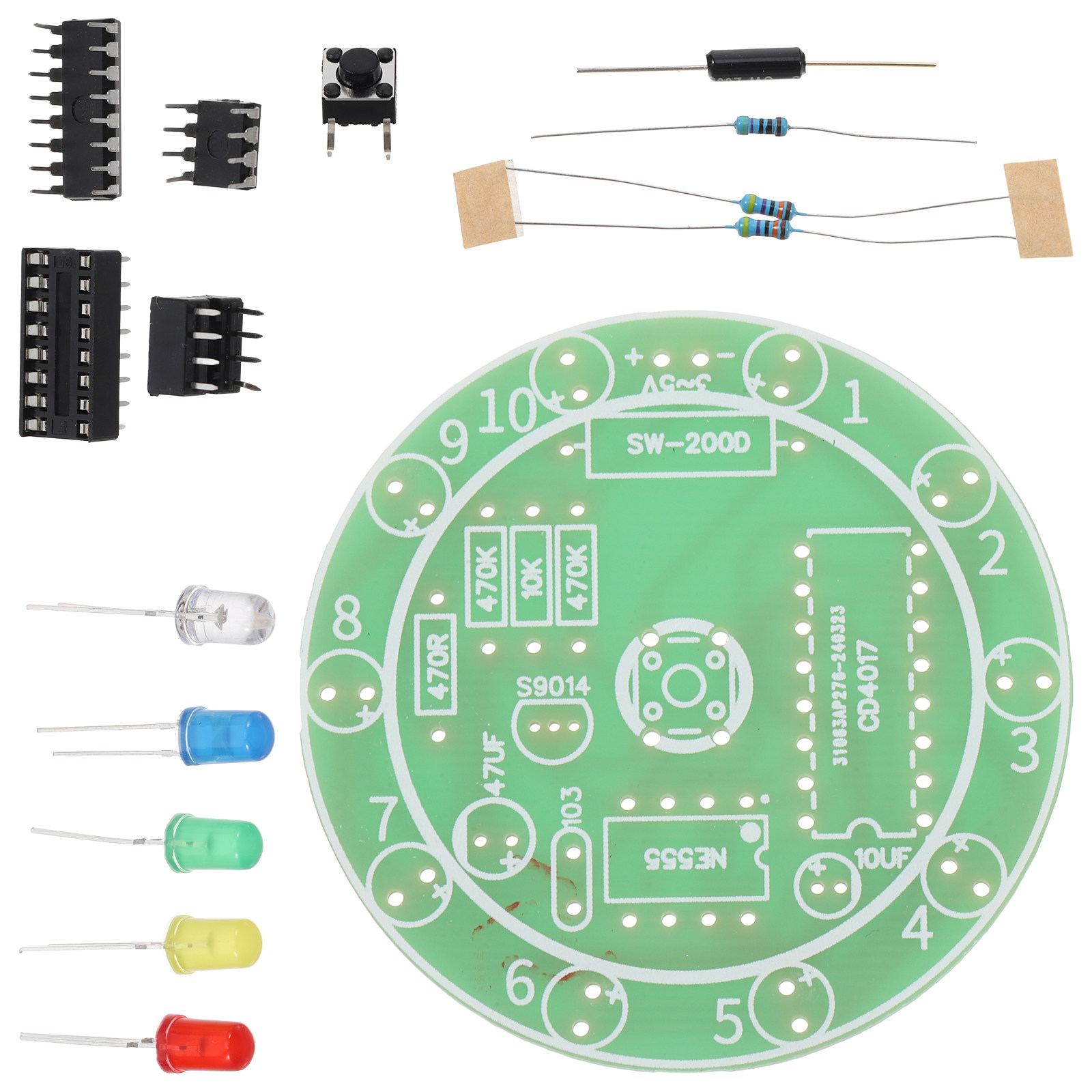 Diy Electronics Projects For Kids - Kit di Saldatura Elettronica Fai-da-Te, Scheda