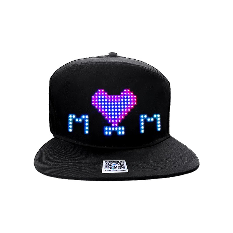 Diy Electronics Stores - Cappello LED con Display Elettronico Everbright