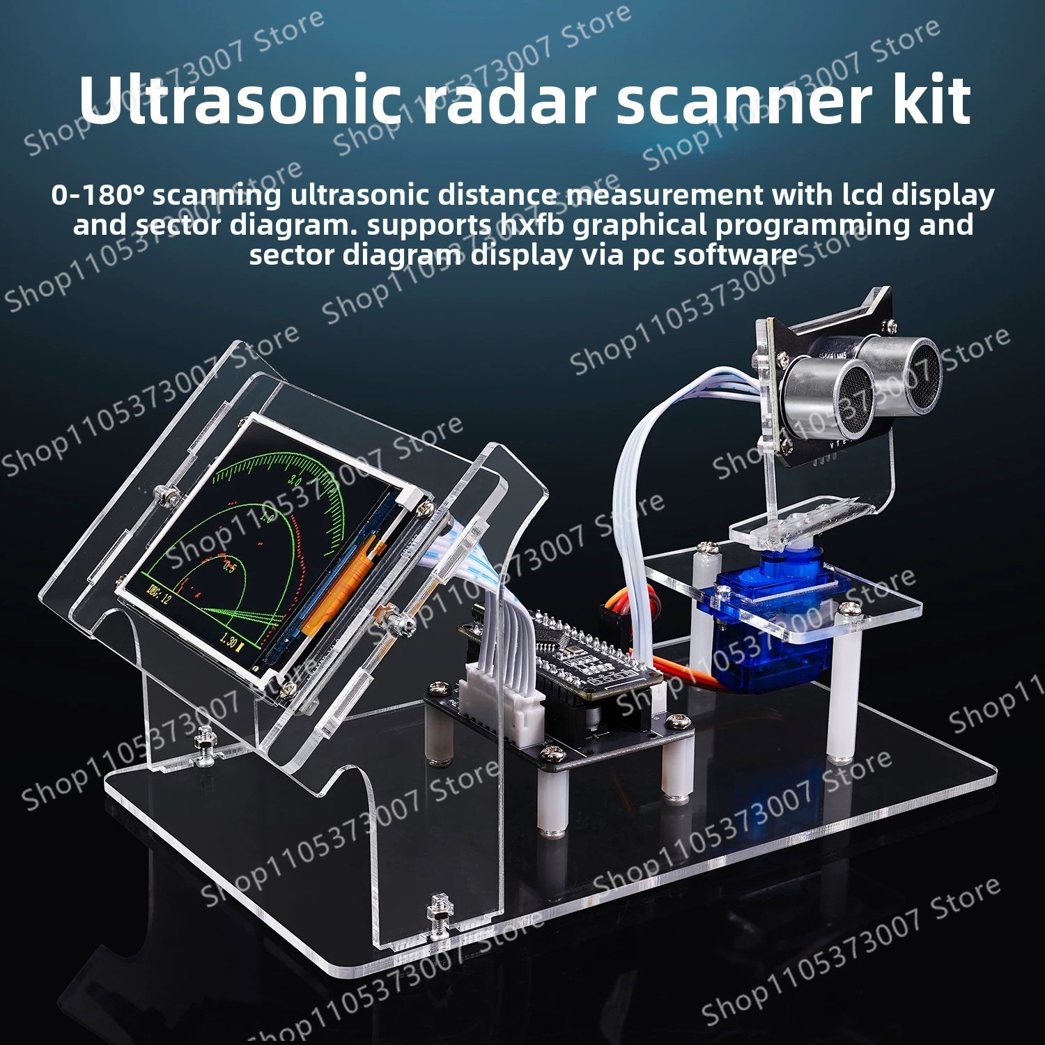 Kit Scanner Radar a Ultrasuoni - Diy Analog Electronics recensione e prezzo