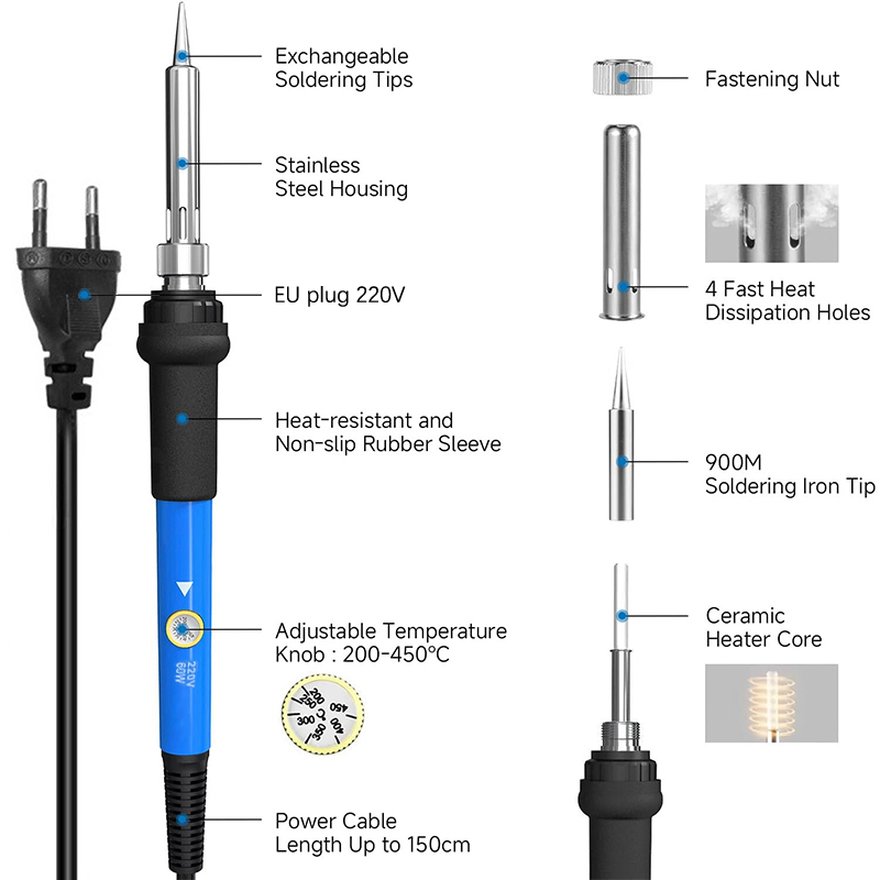 Kit Saldatore Elettrico 220V 6 - Diy Electronics Hobby recensione e prezzo