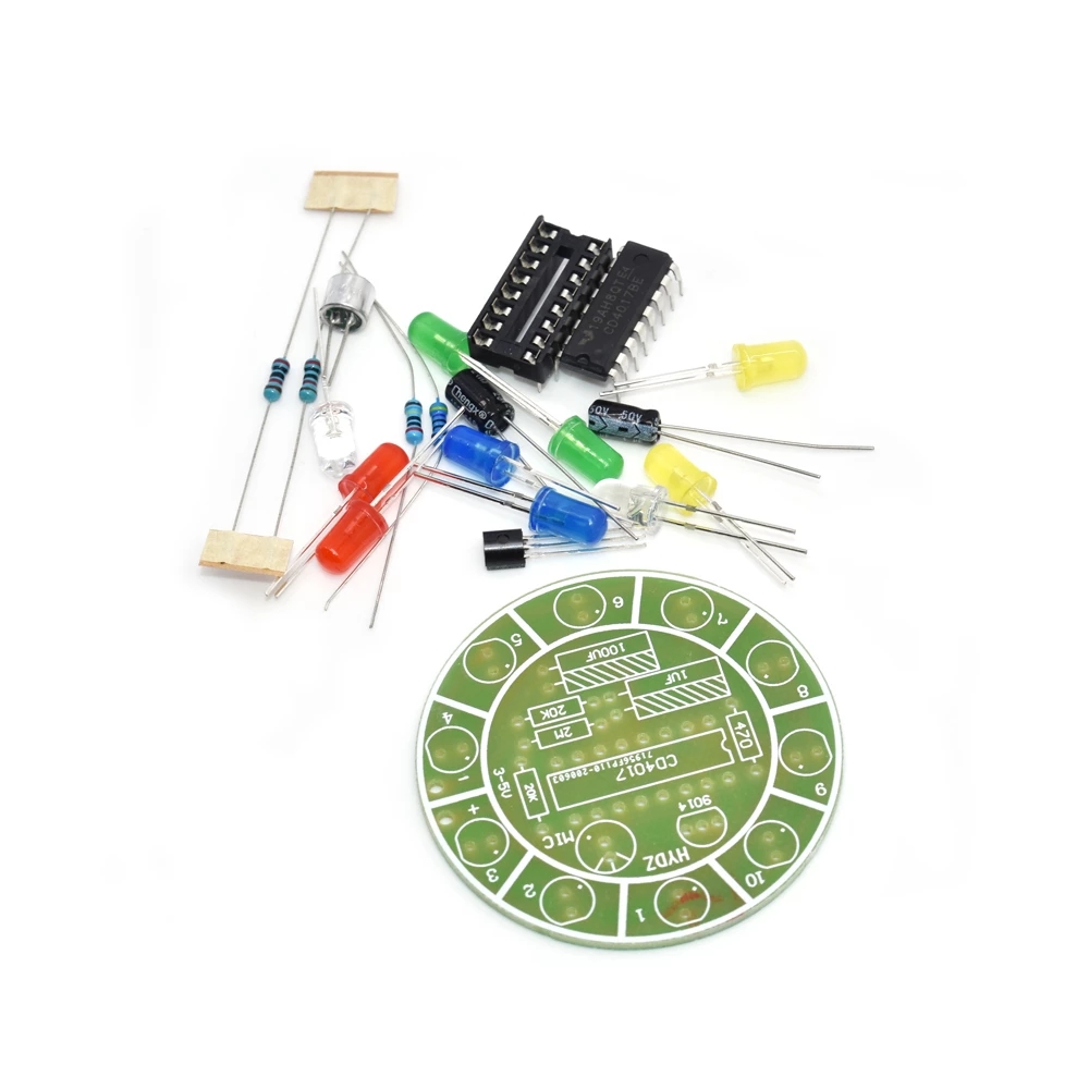 CD4017 kit luce LED rotante co - Diy Electronics Lab recensione e prezzo