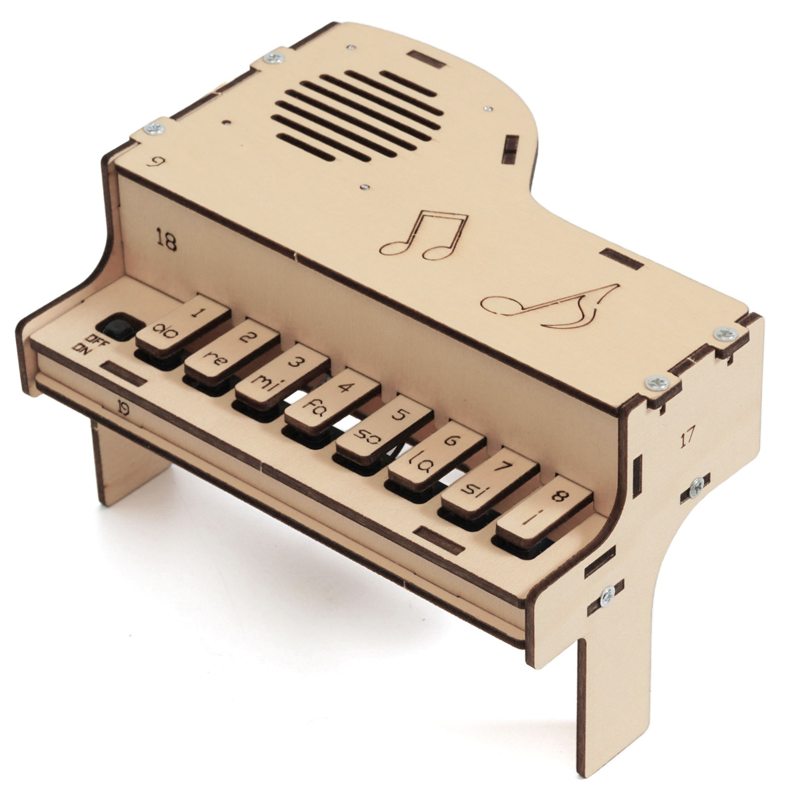 Modello di pianoforte elettron - Diy Electronics Toys recensione e prezzo