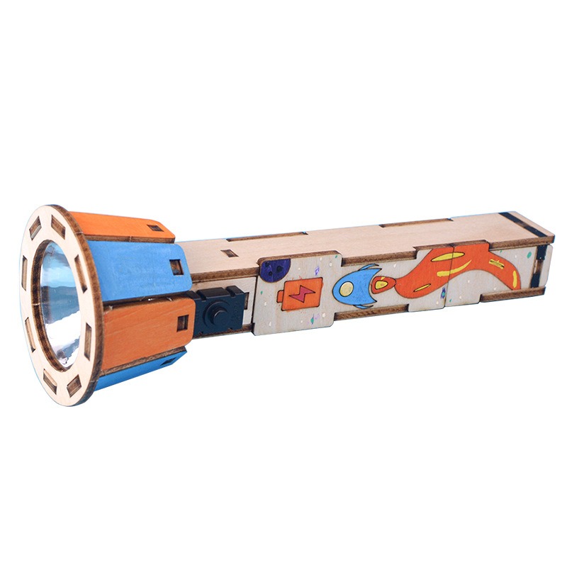 Kit torcia in legno fai-da-te  - Diy Electronics Projects For Kids recensione e prezzo