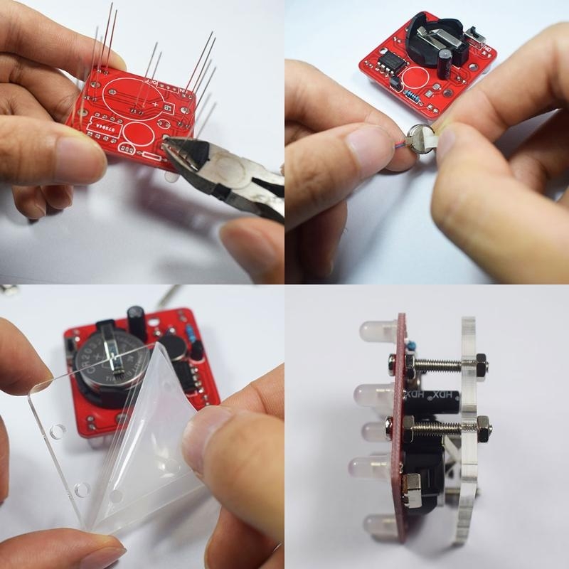 Kit dadi LED oscillanti con ef - Best Diy Electronics Kits recensione e prezzo