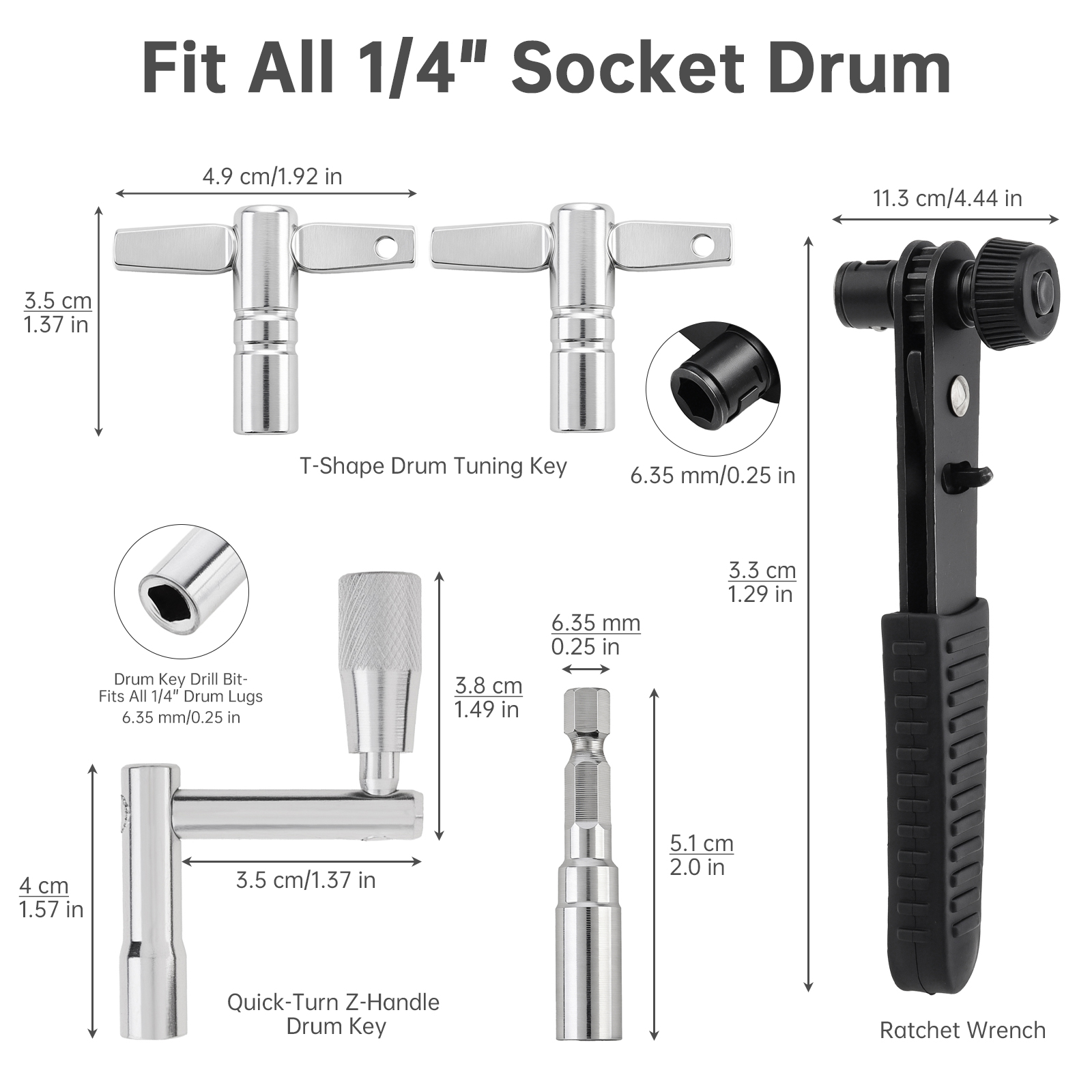Set di 5 Chiavi per Accordatur - Diy Electronics Toys recensione e prezzo