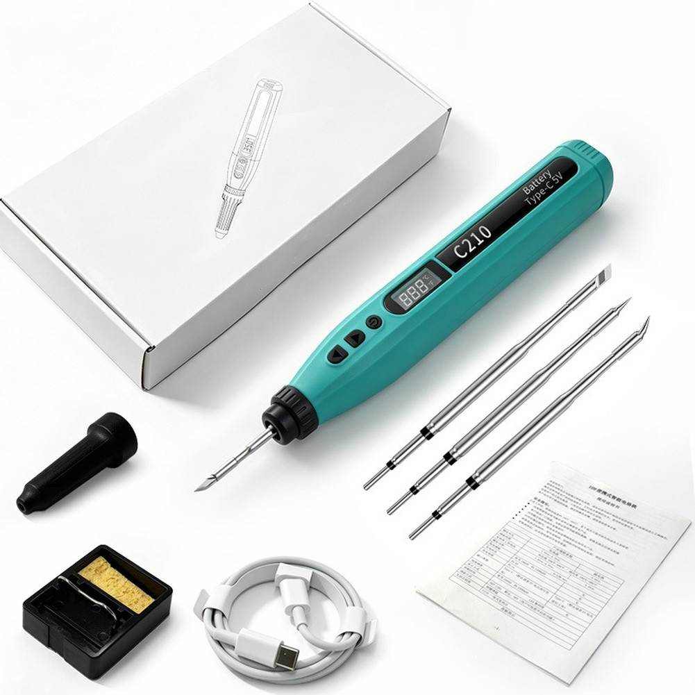 Set di saldatore digitale USB  - Diy Electronics Hobby recensione e prezzo