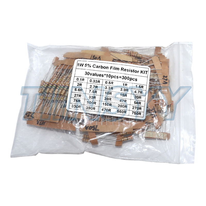 Kit di 300 Resistori 1W 5% a F - Diy Home Electronics Projects recensione e prezzo