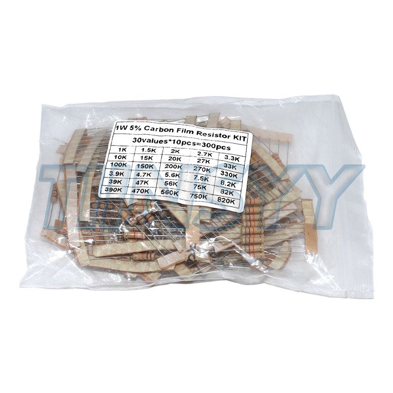 Kit di 300 Resistori 1W 5% a F - Diy Home Electronics Projects recensione e prezzo
