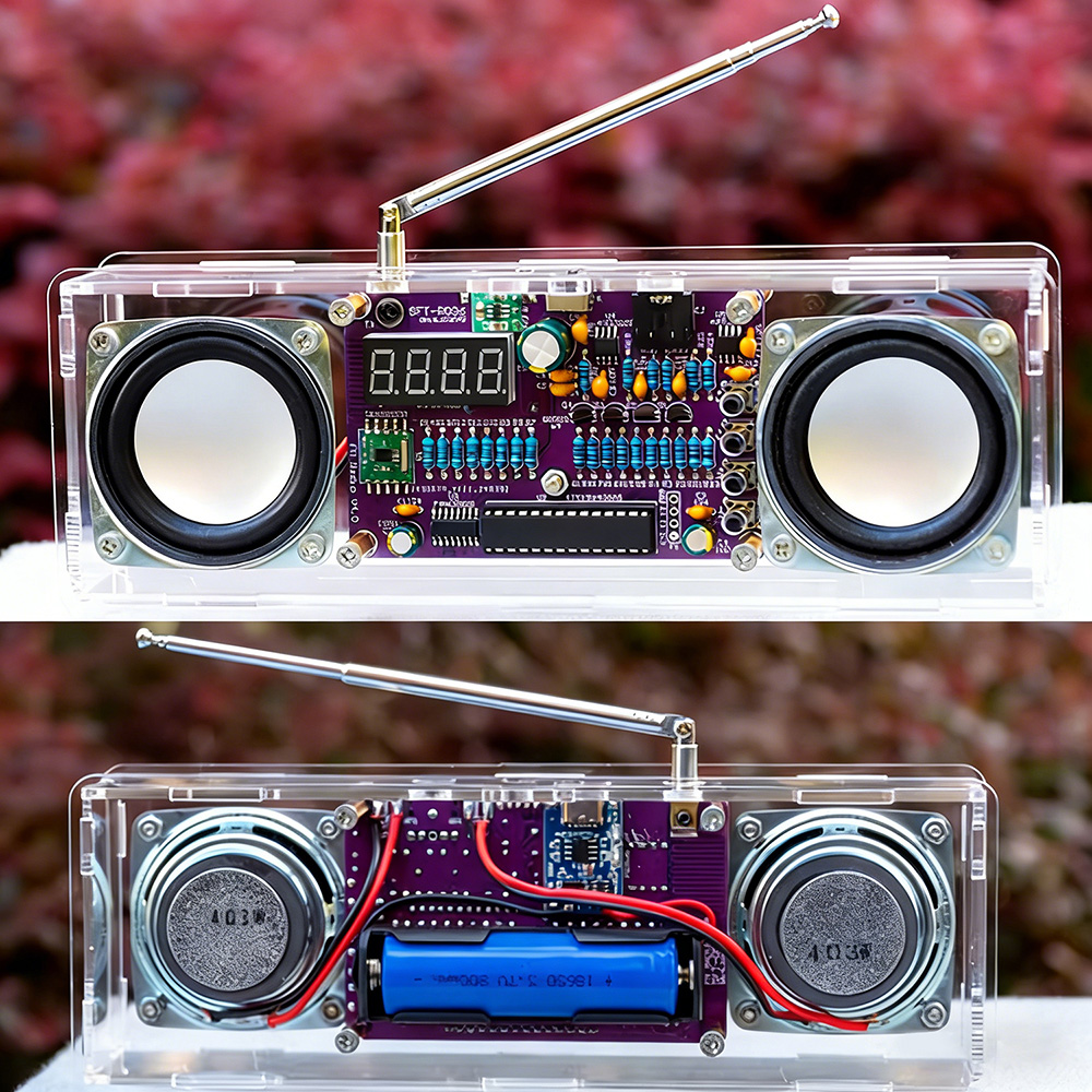 Kit Radio FM Dual-Channel 87.5 - Diy Audio Electronics Projects recensione e prezzo