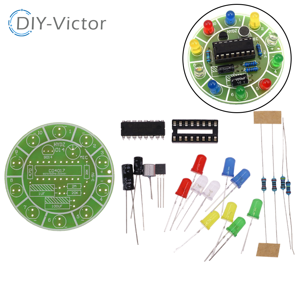 CD4017 controllo vocale colora - Diy Electronics Lab recensione e prezzo