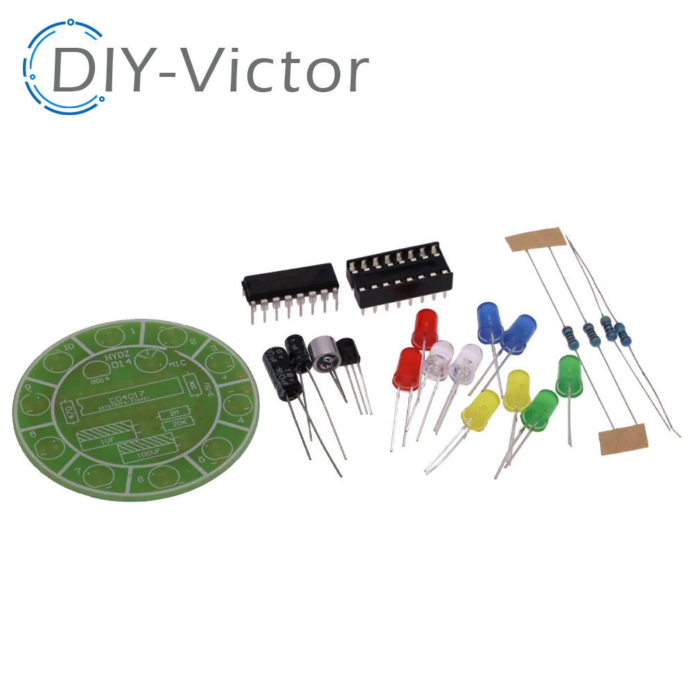 CD4017 controllo vocale colora - Diy Electronics Lab recensione e prezzo