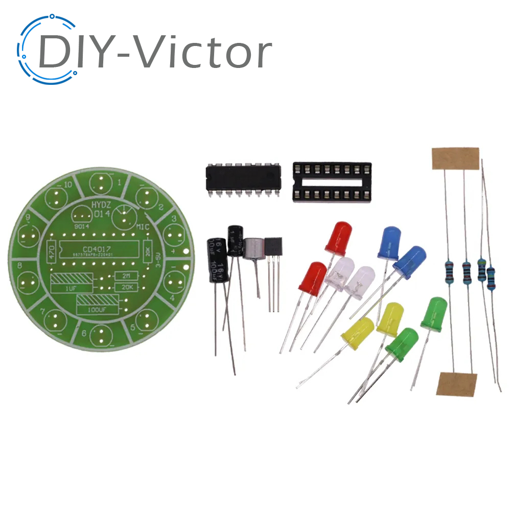CD4017 controllo vocale colora - Diy Electronics Lab recensione e prezzo