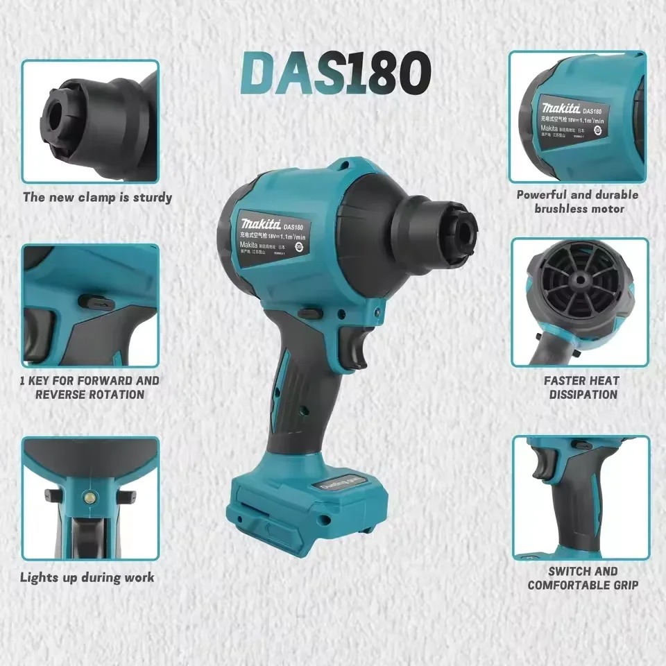 Makita DAS180 18V Soffiatore a - Diy Electronics Workshop recensione e prezzo