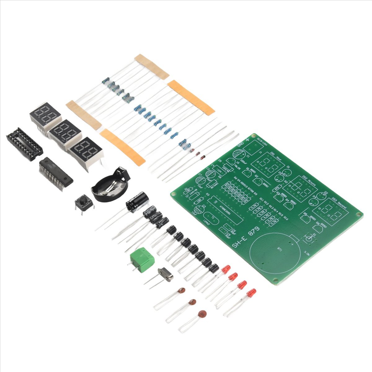 A003 AT89C2051 6 Display LED d - Diy Electronics Flux recensione e prezzo