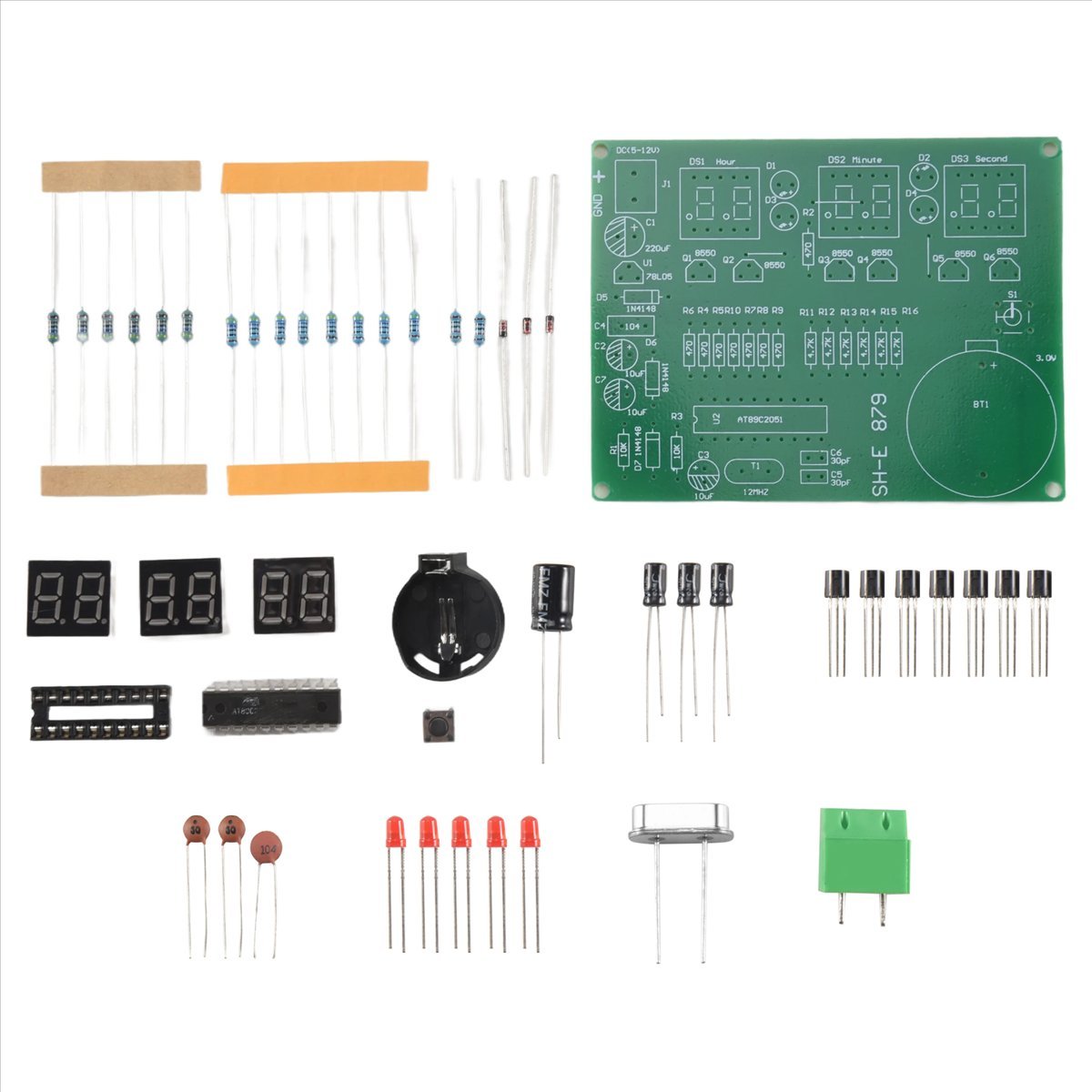 A003 AT89C2051 6 Display LED d - Diy Electronics Flux recensione e prezzo