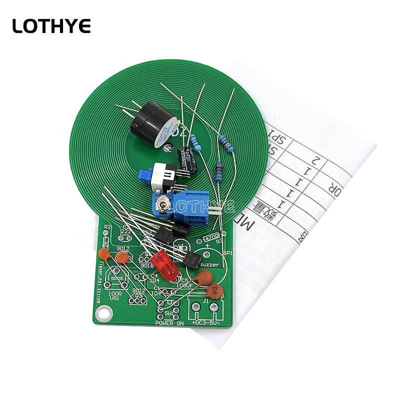 DC 3V-5V Kit Metal Detector Ki - Diy Electronic Modules recensione e prezzo
