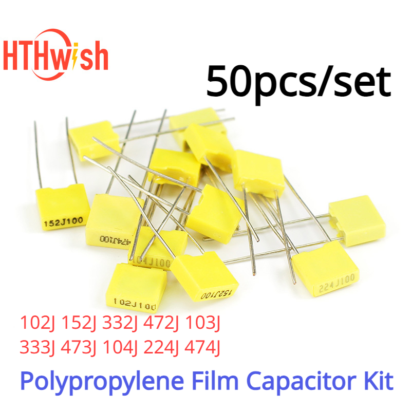 50PCS 102J ~ 474J Kit condensa - Capacitor Kit Assortment recensione e prezzo