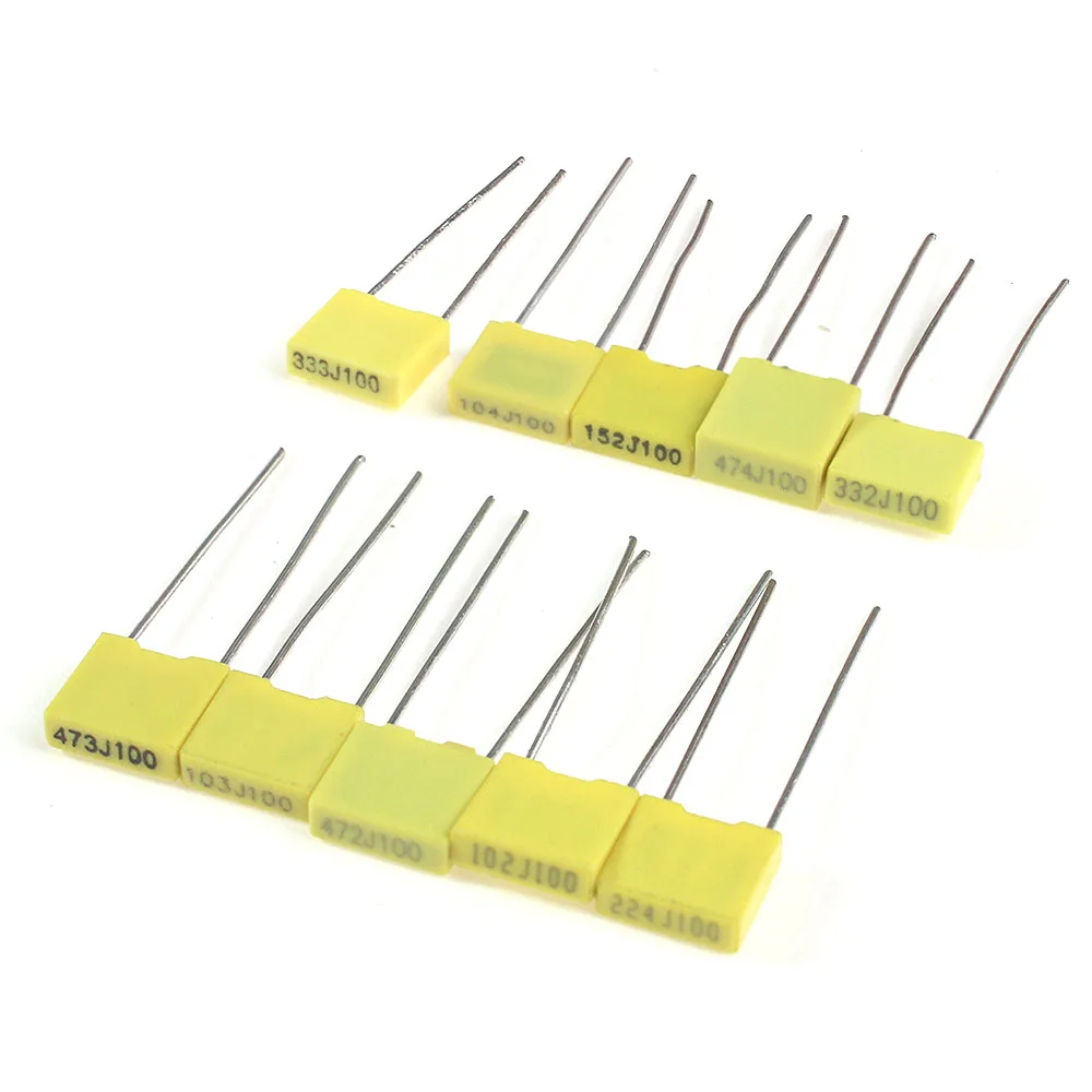 50PCS 102J ~ 474J Kit condensa - Capacitor Kit Assortment recensione e prezzo