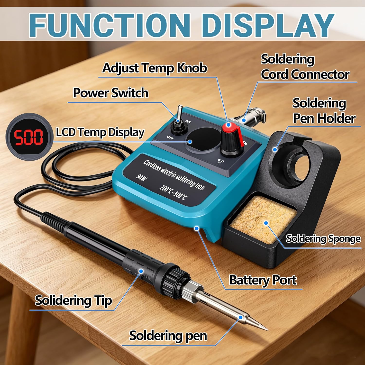 Kit Saldatore Digitale LED Sen - Diy Electronics Hobby recensione e prezzo