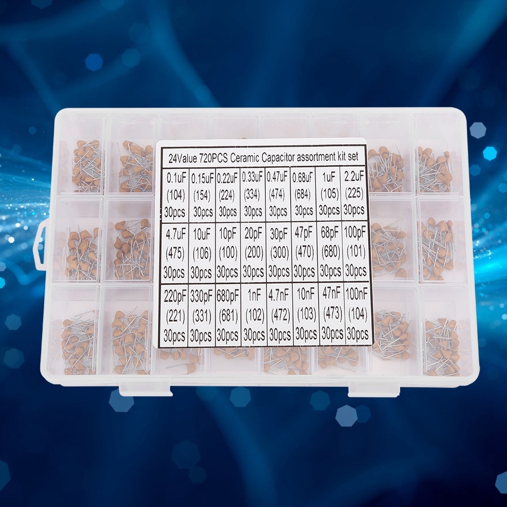 Kit assortito di condensatori  - Capacitor Kit Assortment recensione e prezzo
