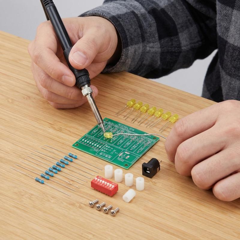 Kit di Pratica per Saldatura E - Diy Electronics Lab recensione e prezzo