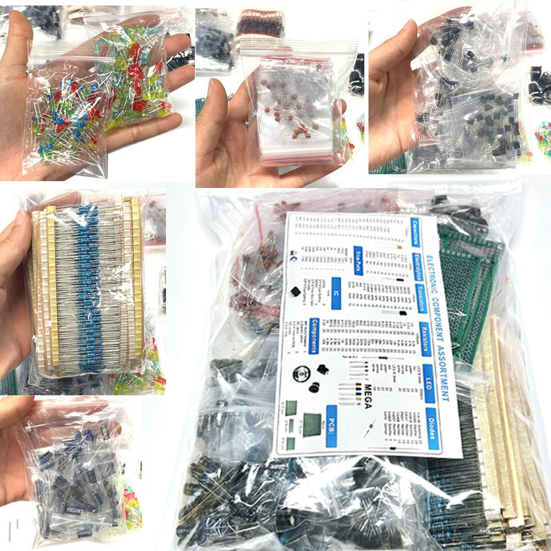 1818PCS Componenti Elettronici - Capacitor Kit Assortment recensione e prezzo