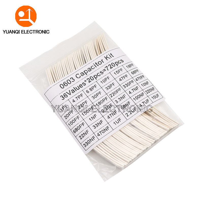 320PCS 720PCS 0603 0805 1206 K - Capacitor Kit Assortment recensione e prezzo