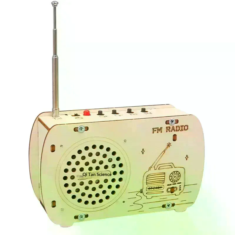 Kit Radio FM in Legno Fai-da-T - Diy Electronics Projects For Kids recensione e prezzo