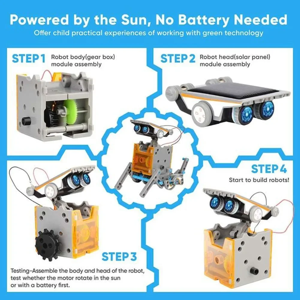 13 in 1 Kit scientifico robot  - Diy Electronics Hobby recensione e prezzo