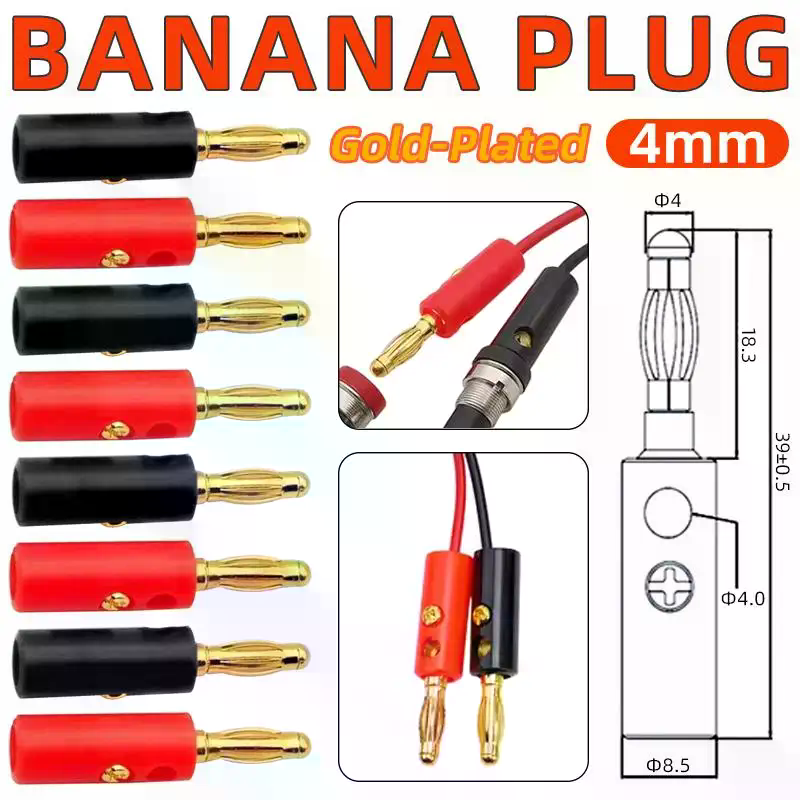 Set di Terminali a Spina Banan - Diy Audio Electronics Projects recensione e prezzo
